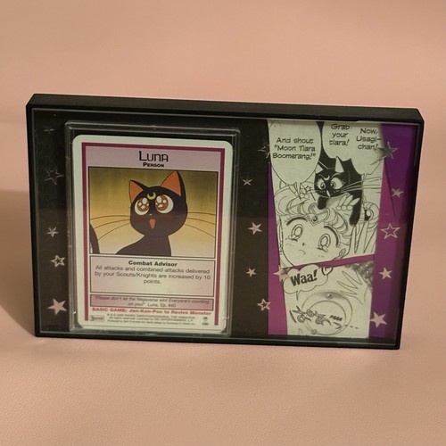 Framed lvl luna card - lvl,